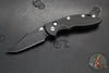 Hinderer XM-18 3.5"- AUTOMATIC- Bowie- Battle Black DLC Finished Titanium- Battle Black DLC Blade