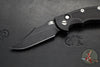 Hinderer XM-18 3.5"- AUTOMATIC- Bowie- Battle Black DLC Finished Titanium- Battle Black DLC Blade