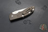 Hinderer XM-18 3.5"- AUTOMATIC- Spearpoint- Battle Bronze Finished Titanium- Stonewash Blade