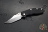 Hinderer XM-18 3.5"- NON FLIPPER- Bowie Edge- Stonewash Ti And Black G-10- Stonewash Finished S45VN Steel Blade