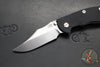 Hinderer XM-18 3.5"- NON FLIPPER- Bowie Edge- Stonewash Ti And Black G-10- Stonewash Finished S45VN Steel Blade