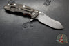 Hinderer XM-18 3.5"- Skinner Edge- Battle Bronze Ti And Orange G-10- Working Finish Blade- S45VN