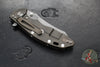 Hinderer XM-18 3.5"- Skinner Edge- Battle Bronze Ti And Translucent Green G-10- Working Finish Blade- S45VN