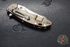 Hinderer XM-18 3.5"- Skinner Edge-Stonewash Bronze Finished Ti And Orange G-10- Stonewash Finished Blade- S45VN