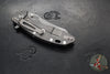Hinderer XM-18 3.5"- Skinner Edge-Working Finish Ti And Blue G-10- Working Finish Blade- S45VN