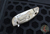 Hinderer XM-18 3.5"- Slicer Edge- Stonewash Bronze Finished Titanium and Coyote G-10 Handle- Stonewash S45VN Blade