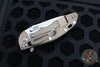 Hinderer XM-18 3.5"- Slicer Edge- Stonewash Bronze Finished Titanium and OD Green G-10 Handle- Stonewash S45VN Blade