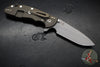 Hinderer XM-24 4.0"- Spearpoint- Battle Bronze Ti And Black G-10 Handle- Working Finish S45VN Blade