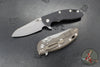 Hinderer XM-18 3.5"- Sheepsfoot- Battle Bronze Finished Titanium Handle- Various G-10- Working Finish S45VN Steel Blade