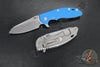 Hinderer XM-18 3.5"- Sheepsfoot- Stonewash Finished Titanium Handle- Various G-10- Stonewash S45VN Steel Blade