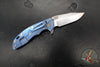 Hinderer XM-18 3.5"- Skinny Harpoon Spanto- Stonewash Blue Titanium And Various G-10 Handles- Stonewash Magnacut Steel Blade
