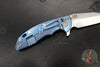Hinderer XM-18 3.5"- Skinny Harpoon Spanto- Stonewash Blue Titanium And Various G-10 Handles- Stonewash Magnacut Steel Blade