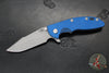 Hinderer XM-18 3.5"- Skinny Harpoon Spanto- Working Finish Titanium And Various G-10 Handles- Working Finish Magnacut Steel Blade
