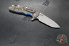 Hinderer XM-18 3.5"- Skinny Slicer- Hollow Grind- Battle Bronze Finished Titanium And Various G-10 Handles- Working Finish Magnacut Steel Blade