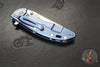 Hinderer XM-18 3.5"- Skinny Slicer- Hollow Grind- Stonewash Blue Finished Titanium And Various G-10 Handles- Stonewash Finished Magnacut Steel Blade