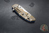 Hinderer XM-18 3.5"- Skinny Slicer- Hollow Grind- Stonewash Bronzed Finished Titanium And Various G-10 Handles- Stonewash Finished Magnacut Steel Blade