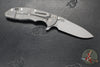Hinderer XM-18 3.5"- Skinny Slicer- Hollow Grind- Working Finish Titanium And Various G-10 Handles- Working Finish Magnacut Steel Blade