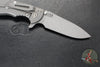 Hinderer XM-18 3.5"- Skinny Slicer- Hollow Grind- Working Finish Titanium And Various G-10 Handles- Working Finish Magnacut Steel Blade