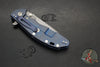Hinderer XM-24 4.0"- Spearpoint- Battle Blue Ti And BlueBlack G-10 Handle- Working Finish S45VN Blade