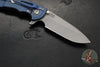 Hinderer XM-24 4.0"- Spearpoint- Battle Blue Ti And Red G-10 Handle- Working Finish S45VN Blade