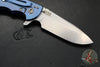 Hinderer XM-24 4.0"- Spearpoint- Stonewash Blue Ti And BlueBlack G-10 Handle- Stonewash Finish S45VN Blade