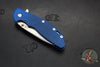 Hinderer XM-24 4.0"- Spearpoint- Stonewash Blue Ti And BlueBlack G-10 Handle- Stonewash Finish S45VN Blade