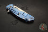 Hinderer XM-24 4.0"- Spearpoint- Stonewash Blue Ti And Orange G-10 Handle- Stonewash Finish S45VN Blade