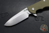 Hinderer XM-24 4.0"- Spearpoint- Stonewash Bronze Ti And OD Green G-10 Handle- Stonewash Finish S45VN Blade