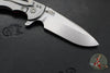 Hinderer XM-24 4.0"- Spearpoint- Stonewash Ti And Red G-10 Handle- Stonewash Finish S45VN Blade