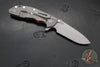 Hinderer XM-24 4.0"- Spearpoint- Working Finish Ti And Orange G-10 Handle- Working Finish S45VN Blade