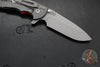 Hinderer XM-24 4.0"- Spearpoint- Working Finish Ti And Orange G-10 Handle- Working Finish S45VN Blade