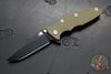 Hinderer Eklipse 3.5"- Bowie Blade- Battle Black Titanium And Various G-10 Handle- Battle Black Blade