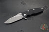 Hinderer Eklipse 3.5"- Slicer Edge- Hollow Grind- Battle Blue Titanium and Various G-10 Scales- Working Finish S45VN Blade
