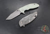 Hinderer XM-18 3.5"- Skinny Harpoon Spanto- Working Finish Titanium And Various G-10 Handles- Working Finish Magnacut Steel Blade