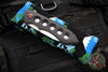 Kevin Foster- Angler Flipper- Carbon Fiber And Titanium Handle- Satin Blade- Black Timascus Clip