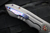 Kevin Foster- Angler Flipper- Carbon Fiber And Titanium Handle- Satin Blade- Black Timascus Clip