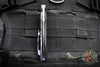 Kevin Foster- Angler Flipper- Carbon Fiber And Titanium Handle- Satin Blade- Black Timascus Clip