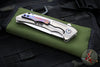 Kevin Foster- Mini R1- Satin Finished Titanium Handle- Satin Blade- Black Timascus Clip