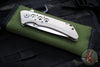 Kevin Foster- Mini R1- Satin Finished Titanium Handle- Satin Blade- Black Timascus Clip