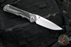 Chris Reeve Large Inkosi- Drop Point- Black Canvas Micarta Inlay- Stonewash Magnacut Blade LIN-1012