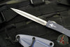 Marfione Custom 06/02/2014 Mini Venom OTF Auto Knife- Gun Metal Gray Handle- Stonewash Blade