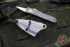 Marfione Custom 06/02/2014 Mini Venom OTF Auto Knife- Gun Metal Gray Handle- Stonewash Blade