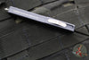 Marfione Custom 06/02/2014 Mini Venom OTF Auto Knife- Gun Metal Gray Handle- Stonewash Blade
