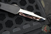Marfione Custom Combat Interceptor- Black Hefted Aluminum Chassis- Mirror Finish Blade- Black DLC HW 339-MCK HPDLC