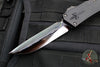 Marfione Custom Scarab II- Double Edge DES- Blacked Hefted Chassis- Riptide Ultra Pattern Baker Forge Damascus- Copper-Ringed HW VERSION 1