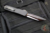 Marfione Custom Scarab II- Double Edge DES- Blacked Hefted Chassis- Riptide Ultra Pattern Baker Forge Damascus- Copper-Ringed HW VERSION 2