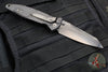 Marfione Custom Socom Elite Warcom- Carbon Fiber Handle With Copper Trim- Ironwood Inlaid- Black DLC Satin Finished Blade- DLC Hardware