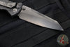 Marfione Custom Socom Elite Warcom- Carbon Fiber Handle With Copper Trim- Ironwood Inlaid- Black DLC Satin Finished Blade- DLC Hardware