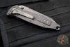Marfione Custom Socom Elite Warcom- Carbon Fiber Handle With Copper Trim- Ironwood Inlaid- Black DLC Satin Finished Blade- DLC Hardware