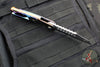 Marfione Custom Warhound Folder- Galactic Finished Titanium Handles- Mirror Polished Blade- Bronze Titanium Hardware